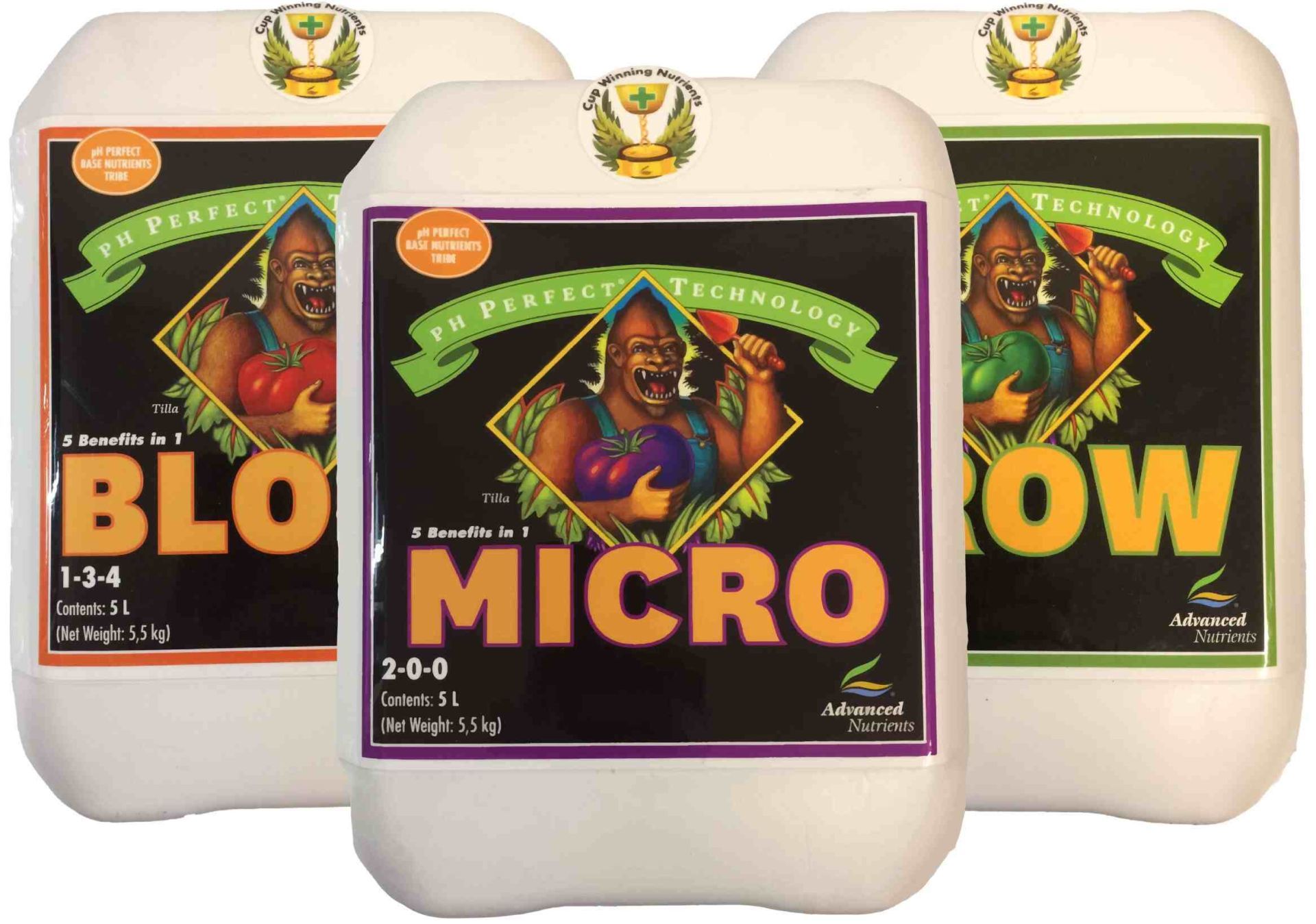 Advanced Nutrients Grow Micro Bloom 10 Litre