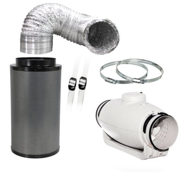 Soler Palau 665 m^3 Karbon Filtre Sessiz Fan Set