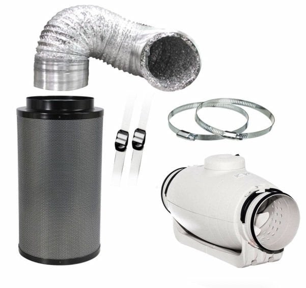 Soler Palau 895 m^3 Karbon Filtre Sessiz Fan Set