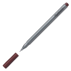 Faber-Castell Grip Finepen 0.4 mm Kahverengi