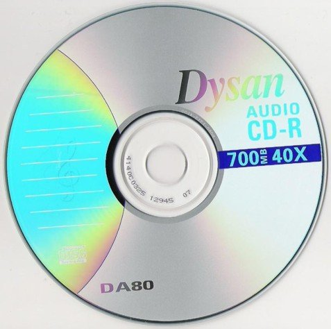 Dysan Audio DA-80 Yazdırılabilir CD-RW