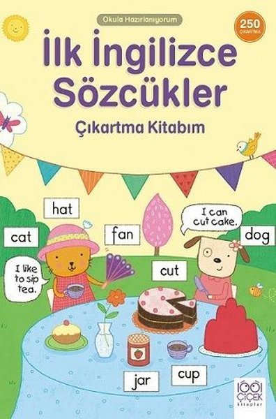 İlk İngilizce Sözcükler Çıkartma Kitabım