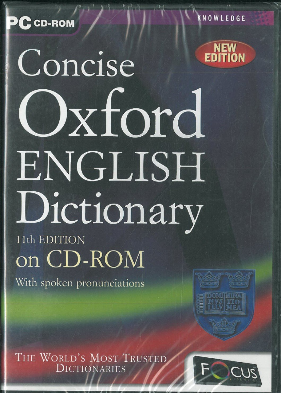 Concise Oxford English Dictionary ( 11th Edition On Cd-Rom )
