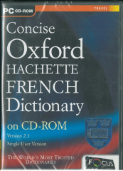 Concise Oxford Hachette French Dictionary - On Cd-Rom