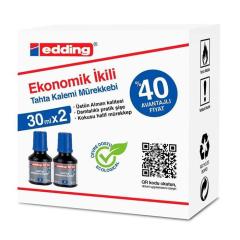 Edding Bt 30 Mürekkep 30ml Mavi 2Li Paket