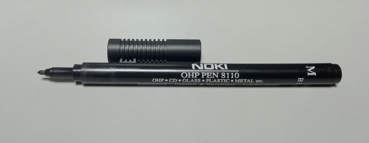 Noki Ohp Pen 8110 Asetat Kalemi Siyah - M