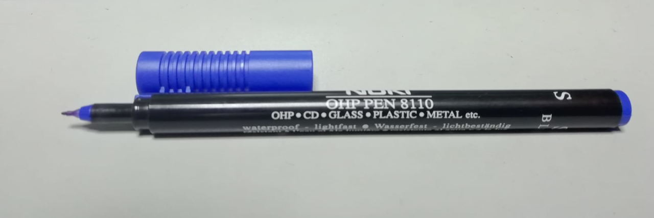 Noki Ohp Pen 8110 Asetat Kalemi Mavi - S