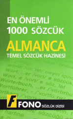 Fono Almanca Temel Sözcük Hazinesi En Önemli 1000 Sözcük