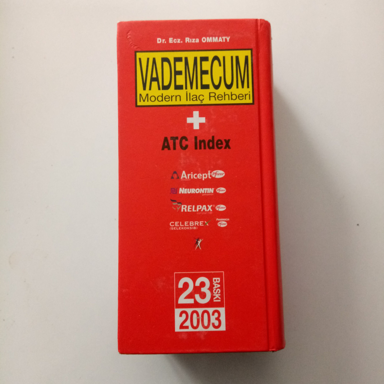 Vademecum Modern İlaç Rehberi + ATC index 2003 Ciltli