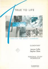 True to Life: English for Adult Learners Elementary Class Book + Workbook (2 kitap Set) (Basım Yılı: 1995)