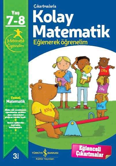 Çıkartmalarla Kolay Matematik 7 – 8 Yaş