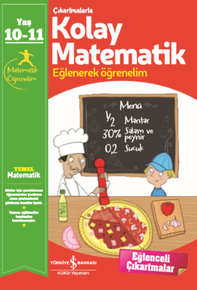 Çıkartmalarla Kolay Matematik 10-11 Yaş