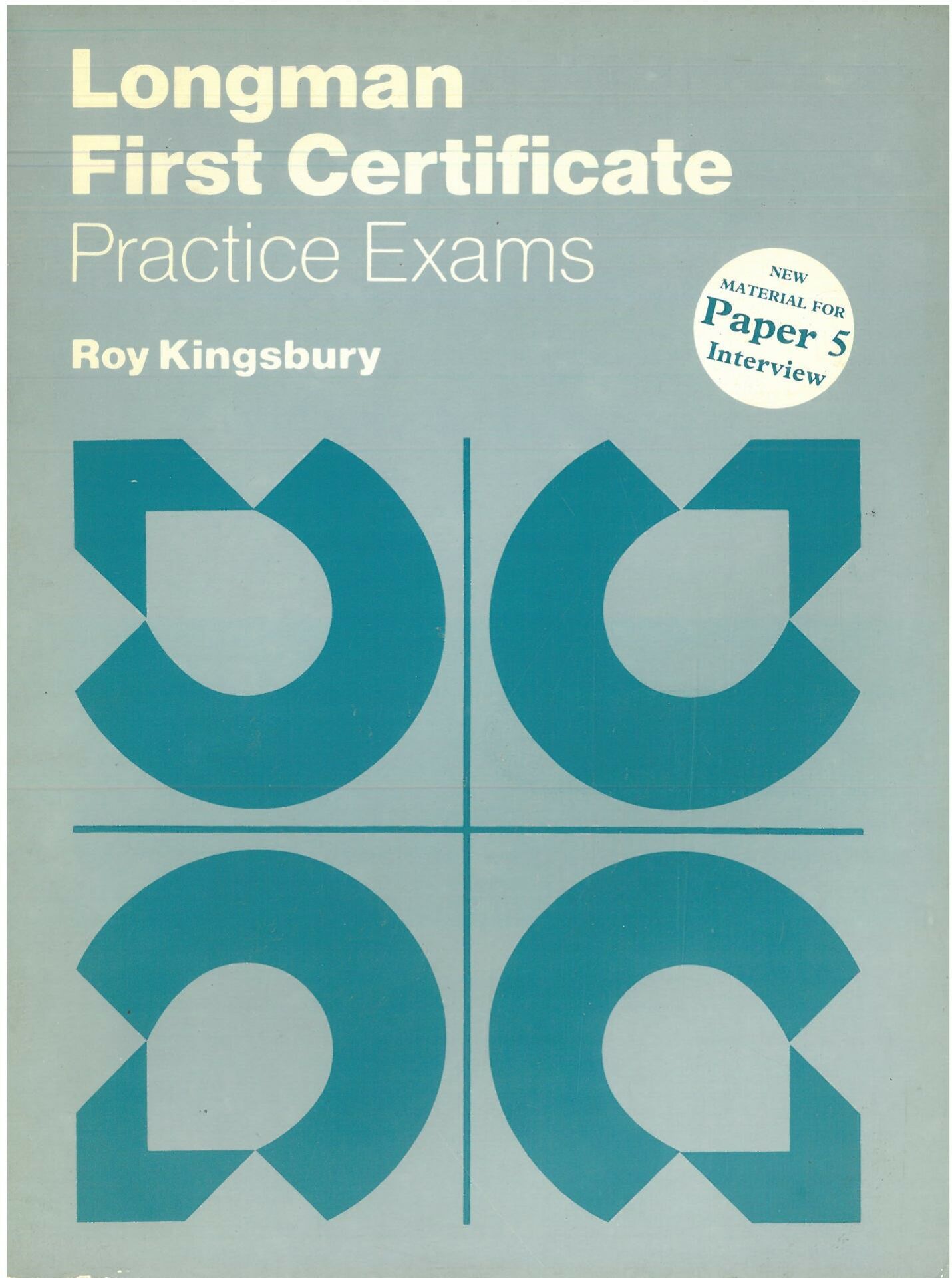 Longman First Certificate Practice Exams (Basım Yılı: 1992)