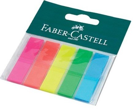 Faber-Castell Yapışkan Ayraç 5 Renk