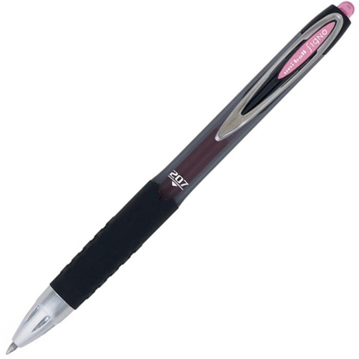 Uni-Ball Signo Mekanik Jel Pilot Kalem 0.7mm UMN-207 Pembe