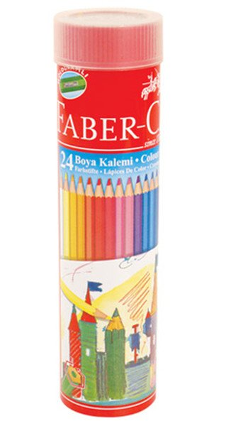 Faber-Castell Boya Kalemi Metal Tüp 24 Renk