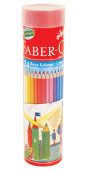 Faber-Castell Boya Kalemi Metal Tüp 24 Renk