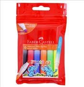 Faber-Castell Jumbi Neon Florasan Keçeli Kalem 6 Renk