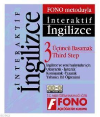 Fono İnteraktif İngilizce 3 Üçüncü Basamak 2 CD + 1 Kurulum CD'si