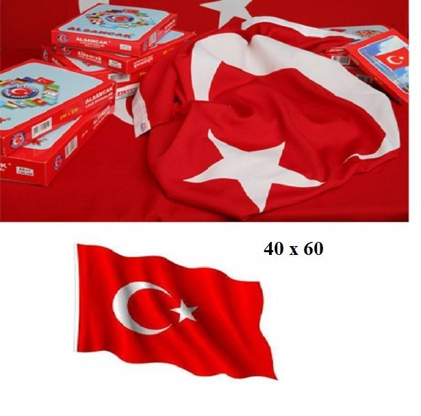 Türk Bayrağı  40x60