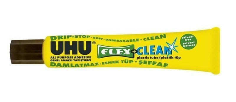 Uhu Genel Amaçlı Sıvı Yapıştırıcı Flex + Clean 20 gr Tüp Solvent İçermez