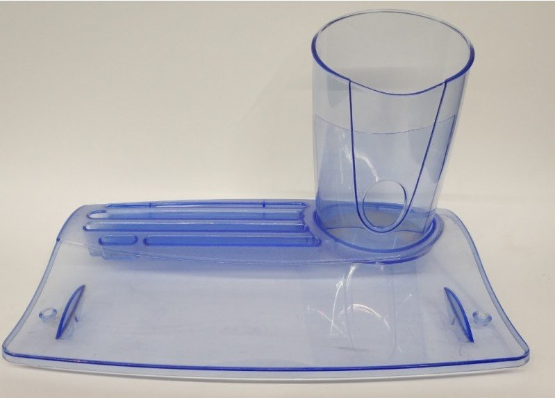 Esselte Allura Organizer Tray Pencil Pot Kalemlik Şeffaf