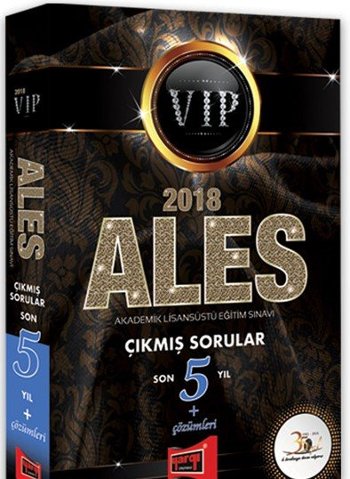 2018 ALES VIP Son 5 Yıl Çıkmış Sorular ve Çözümleri