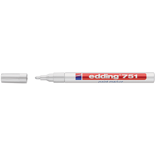 Edding E-751 Paint Marker Kalem Boya Dekorasyon Markörü Beyaz