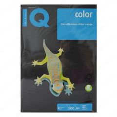 IQ Color Renkli Fotokopi Kağıdı A4 80 Gr 500Lü Siyah