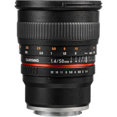 Samyang 50mm f/1.4 AS UMC Lens (Canon)