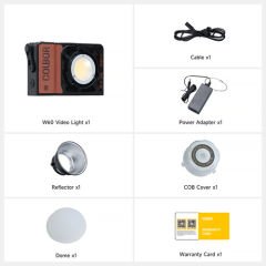 Colbor W60 60W Taşınabilir LED Işık