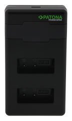 Patona FUJİ NP-W126 Premium Twin Performance İkili USB Şarj Aleti Cihazı (PD20W Hızlı Şarj Cihazı Hediye )