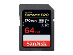 SanDisk 64GB Extreme PRO UHS-I SDXC 170 MB/s