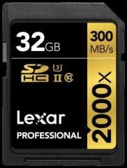 Lexar 32GB 1000X SDHC UHS-II Profesyonel Hafıza Kartı