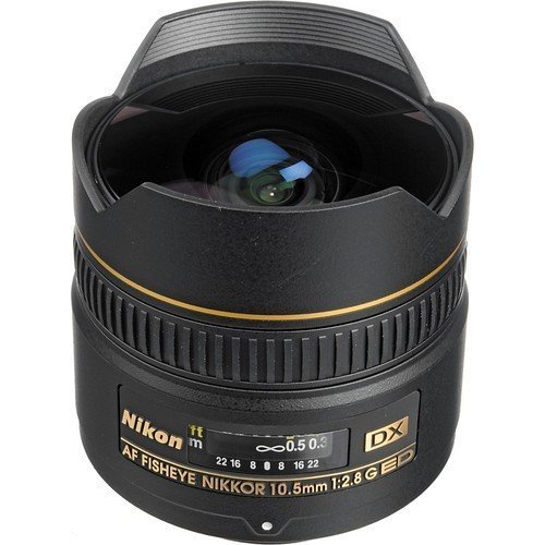 Nikon AF 10.5mm f/2.8G ED DX Balıkgözü Lens