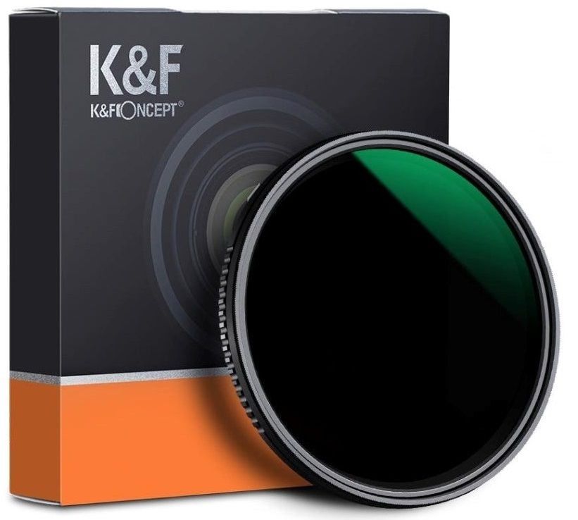 K&F Concept 82mm A-SERIES Slim Varıable NDX ND8-2000 (9 Stop) Waterproof Filtre