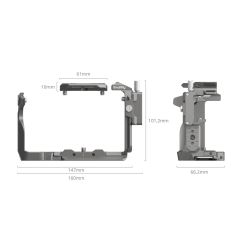 SmallRig 4770 Sony FX3 / FX30  için  HawkLock Hızlı Çıkarma Kafes Kiti