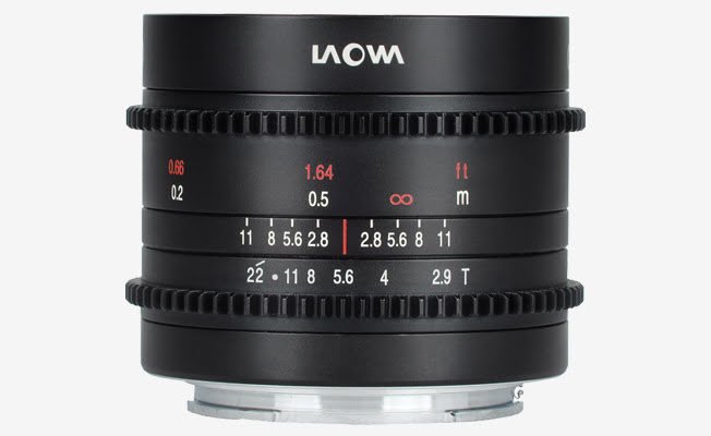 Laowa 9mm T2.9 Zero-D Cine Lens (MFT Mount)