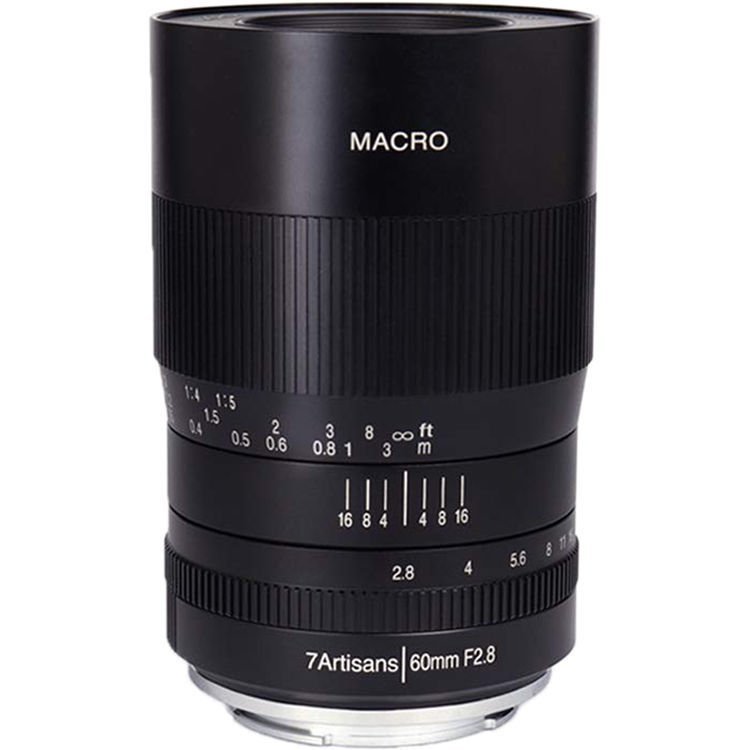 7artisans 60mm F2.8 Macro APS-C Lens M43 (Panasonic Olympus Mount)