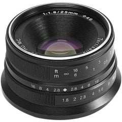 7artisans 25mm F1.8 Manual Focus Prime Fixed Lens Sony (E-Mount)