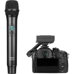 Saramonic UwMic9 (RX9 + HU9) 1 Verici + 1 Alıcı Kablosuz El Mikrofonu