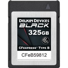 Delkin Devices 325GB Black CFexpress Type B Hafıza Kartı (DCFXBBLK325)