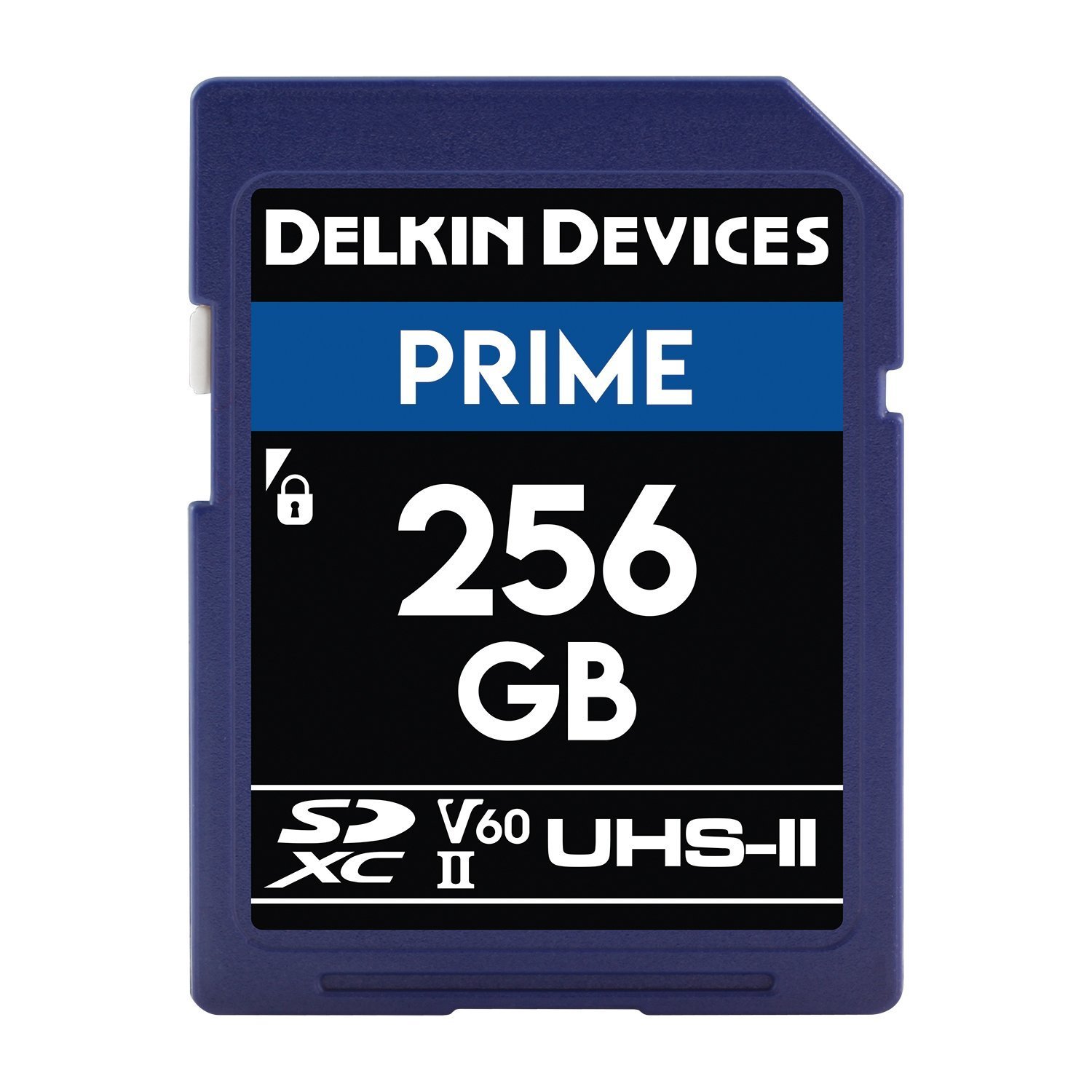 Delkin  Devices 256GB Prime SDXC UHS-II (U3/V60) Memory Card (DDSDB1900256)