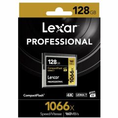 Lexar 128GB Professional 1066x CompactFlash 160MB/sn Hafıza Kartı (2'li Paket)