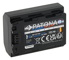 PATONA Platinum USB-C NP-FZ100 Battery ( 2400 mah )