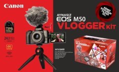 Canon EOS M50 15-45mm Vlogger Kit