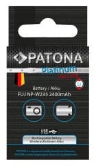 Patona 1371 Platinyum USB-C Girişli  Batarya Fuji Finepix NP-W235 X-T4
