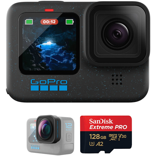 GoPro HERO12 Black + Max Lens Mod 2.0