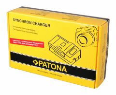 Patona Fuji NP-W235 Tekli Synchron USB Charger LCD Ekranlı