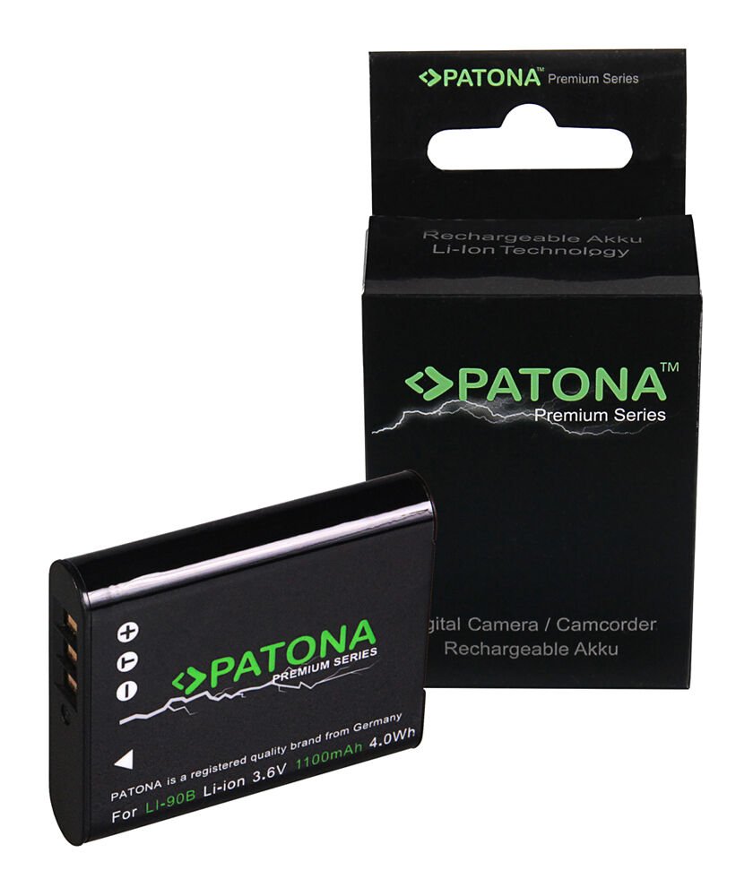 Patona 1219 Premium Batarya (Olympus Li-90B)